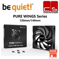 Be Quiet PURE WINGS Series PWM high-speed Chassis Fan -Pure Wings 3 (120mm/140mm)
