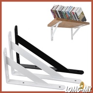 【LOMC】for 2 x Metal Shelf Bracket L Shape Thickened Corner  Shelf Right Angle Bracket