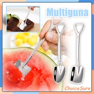 Cake Stainless Steel Spoon/ Cute Unique Aesthetic Scoop Cake Pudding Spoon Souvenir Spoon