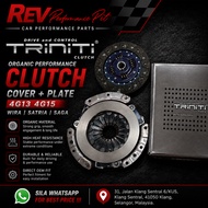 TRINITI Organic Performance Clutch 4G13 4G15 Wira Satria Saga Cover + Plate
