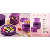 Tupperware Deco Canister / Take A Lot / Jombo Canister (Full Set 5 Pcs)