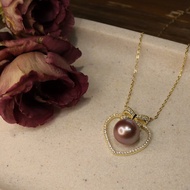 冬戀系列~【道別】愛迪生淡水珍珠項鍊 | 聚散之珠