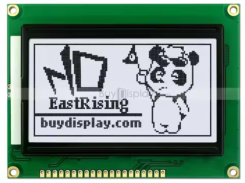 3.3V/5V Graphic Display 128x64 Serial LCD Module,ST7920,Black on White
