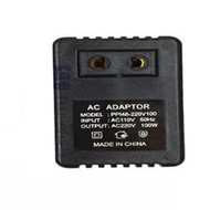【極物庫】【高端現貨】220V轉110V變壓器100W300W音響風扇日本美國電器電壓轉換器100V
