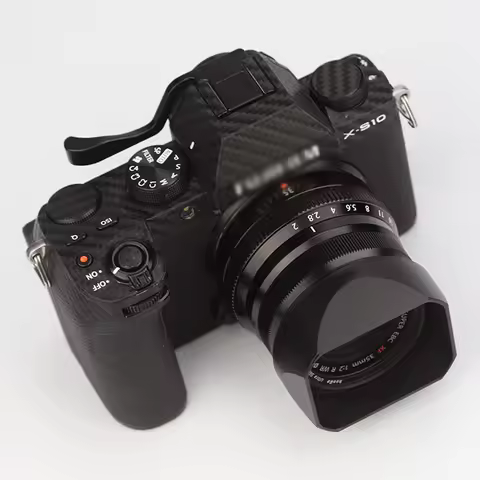 Bayonet Metal Square Lens Hood With Metal Front Cap for Fujifilm XF 35mm F/2 R WR, XF 23mm F/2 R WR 
