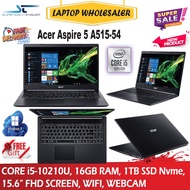 Acer Aspire 5 Slim Laptop | Core i5-10 Gen | Ryzen 7-5th Gen | Ryzen 5-5th Gen (16GB Ram, 1TB SSD, 15.6" FHD, Wifi 6.0)