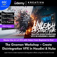 VFX Masterclass - The Gnomon Workshop – Create Disintegration VFX in Houdini and Nuke | VFX Video Co