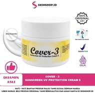 Cover-3 Sunscreen UV Protection Cream 5 - Sunblock SPF 50 - Cover 3 10 gr