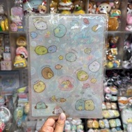 日版 Sumikko Gurashi 角落生物 海洋系列 下敷 墊字膠 (B5 Size) - 白熊 & 恐龍 & 企鵝 & 本物 & 炸豬扒 & 炸蝦 & 白熊 (2019年)