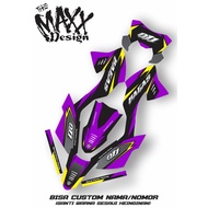Decal KLX BF Full body Supermoto Free Custom - Decal Sticker Motor Cross KLX BF 03