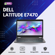 NoteBook Dell latitude e7470 จอทัชสกรีน 14 นิ้ว i5 gen 6 / 8GB / 120GB โน๊ตบุ๊คมือสอง ลงโปรแกรมพร้อม