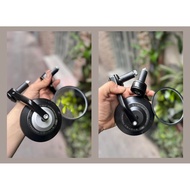 Evotech round hunchbacked glasses