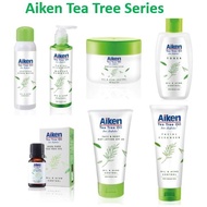 AIKEN Tea Tree Oil Facial Cleanser |Toner| Moisturizer| Pimple Cream |Makeup Remover |Pure Tea Tree 