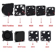 Dotbit 6010/5015/4010/4020/3010 12V&24V Cooling Turbo Fan Brushless 3D Printer Parts 2Pin For Extrud