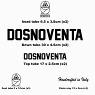 Dosnoventa Bicycle Pack Sticker - Bicycle Decal Sticker