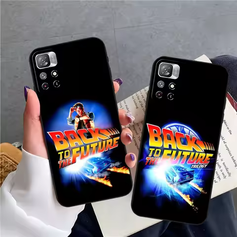 Movie Back To The Future Phone Case for Xiaomi POCO M7 M6 M5 M4 F7 F6 F5 X7 X6 X5 C71 C75 C61 C65 Pr