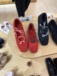 VIVAIA Red Ballet Flats