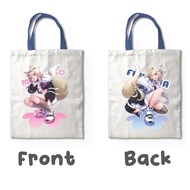 FuwaMoco Hololive tote bag by Karei026 {Oishikunare