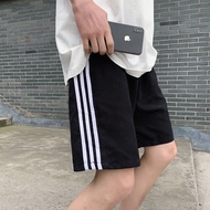 Shorts Men's 3-Stripes Sports, Soft, Cool Elastic Fabric – Q3SOC Men's Shorts