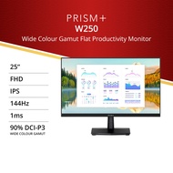 PRISM+ W250 | 25" IPS 144Hz Productivity Monitor Gaming Monitor [1920 x 1080]