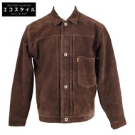 Standard California S996WW 山羊絨後背束帶月桂花環紐帶二戰款 SD 皮夾克 / 皮夾克 40L [二手]