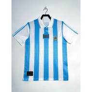 Retro  1994 Argentina home football short sleeved jersey