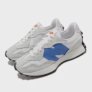 New Balance 休閒鞋 327 男鞋 女鞋 灰 藍 白 復古 麂皮 情侶鞋 NB U327WEB-D