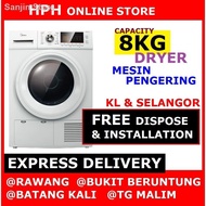 ○◇【PROMO】 MIDEA 7KG DRYER MD-7388 / TOSHIBA 8KG MD-C8800 PENGERING BAJU