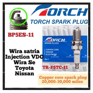ORIGINAL TORCH COPPER CORE SPARK PLUG PROTON WIRA SATRIA 1.3 1.5 WIRA SE INJECTION VDO SUNNY B11 130
