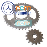 Front and Rear Gears 15T 40T Prima Grand Supra Win