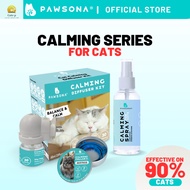 Cute pet, supplies store PAWSONA® Cat Calming Series | Spray 100ml | Calming Diffuser | Collar | Red