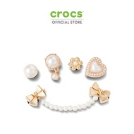 CROCS ตัวติดรองเท้า JIBBITZ™ PEARLY GOLD 5 PACK รุ่น 10014831