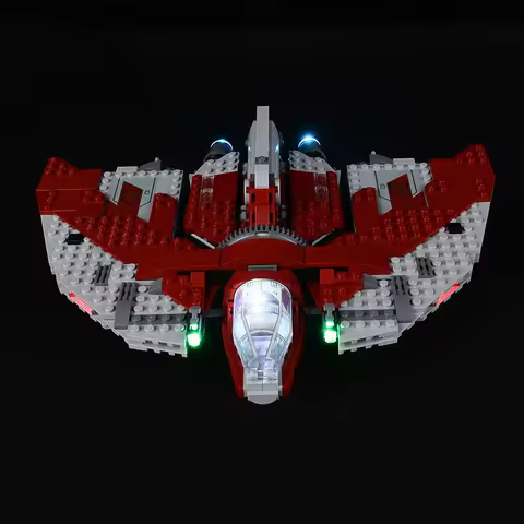 No Model Led Light Kit for Ahsoka Tano's T-6 Jedi Shuttle 75362
