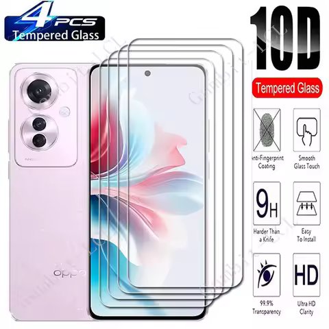 4PCS For OPPO Reno11 A F25 Pro 5G 6.7" Screen Protective Tempered Glass ON Reno11A Reno11F Reno11 F 