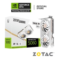 ZOTAC GAMING NVIDIA® GeForce RTX™ 5060 Twin Edge OC White Edition VGA Card การ์ดจอ