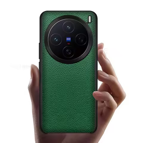 Shockproof Leather Phone Case For vivo X200 Pro mini Ultra Slim Phone Cover For Vivo X200 X100s X80 