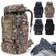 80L 健行背包 600D 牛津登山背包 多口袋登山背包 旅行配件