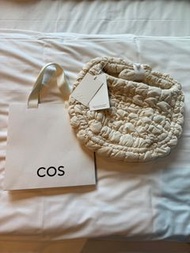 COS Quilted Shoulder Bag 雲朵包｜White