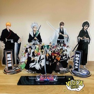 Double-sided Acrylic Mica Standee Statue Model - Bleach - Ichigo Rukia Kisuke Kenpachi Gin Byakuya I