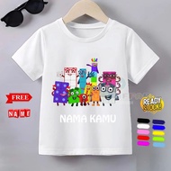 CHILDREN'S T-SHIRTS NUMBER BLOCKS CHILDREN'S T-SHIRTS NUMBER BLOCKS