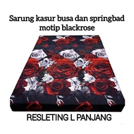 Sprei Resleting no 1 Size 180x200 tebal 15 20 25 30 cm / Sarung Kasur Busa Dan Springbad Resleting