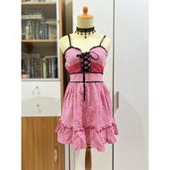 Tralala Kawaii Pink Dress Gyaru Himekaji Japanese Ryouna