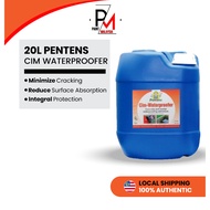 PENTENS CIM WaterProofer 20L Concrete & Mortar Waterproofing Admixture Gam Susu Simen Tukang Rumah L