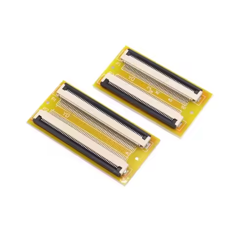 FFC FPC 0.5mm 1.0mm Flexible Flat Cable Lengthen Extension Board Adapter Board 4P 5P 6P 8P 10P 12P 1