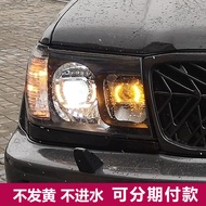 ชุดประกอบไฟหน้าสำหรับ Toyota LC100ดัดแปลง U แองเจิล UZJ100 Cruiser Land Cruiser 4700เลนส์คู่