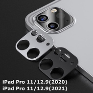 Camera Metal Ring Case For iPad Pro 11 12.9 2021 A2378 A2377 Camera Lens Screen Protector Lens Cover