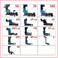 LCD Screen Signal Flex Cable For iPhone 5S/5C/6/6Plus/7/7P/8G/8P/X Charging Port Replacement
