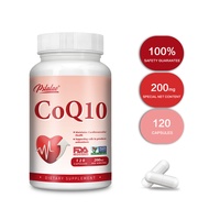 Pslalae | Coenzyme Q10 | 200 mg CoQ10 | Dietary Supplement for Heart Health and Cellular Energy Prod
