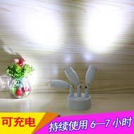 Three-Head Facade Spotlight led Super Bright Wireless Mobile Wall Light Adjustable Angle Mini Light 