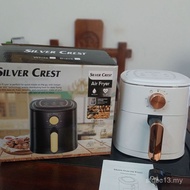 4L Silver Crest Air Fryer Rumah Tangga Multifungsi Air Fryer Smart Electric Fryer